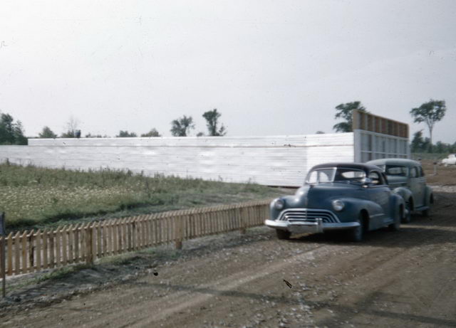 Marysville Drive-In Theatre - 1950 Shot From A S Al Johnson (newer photo)